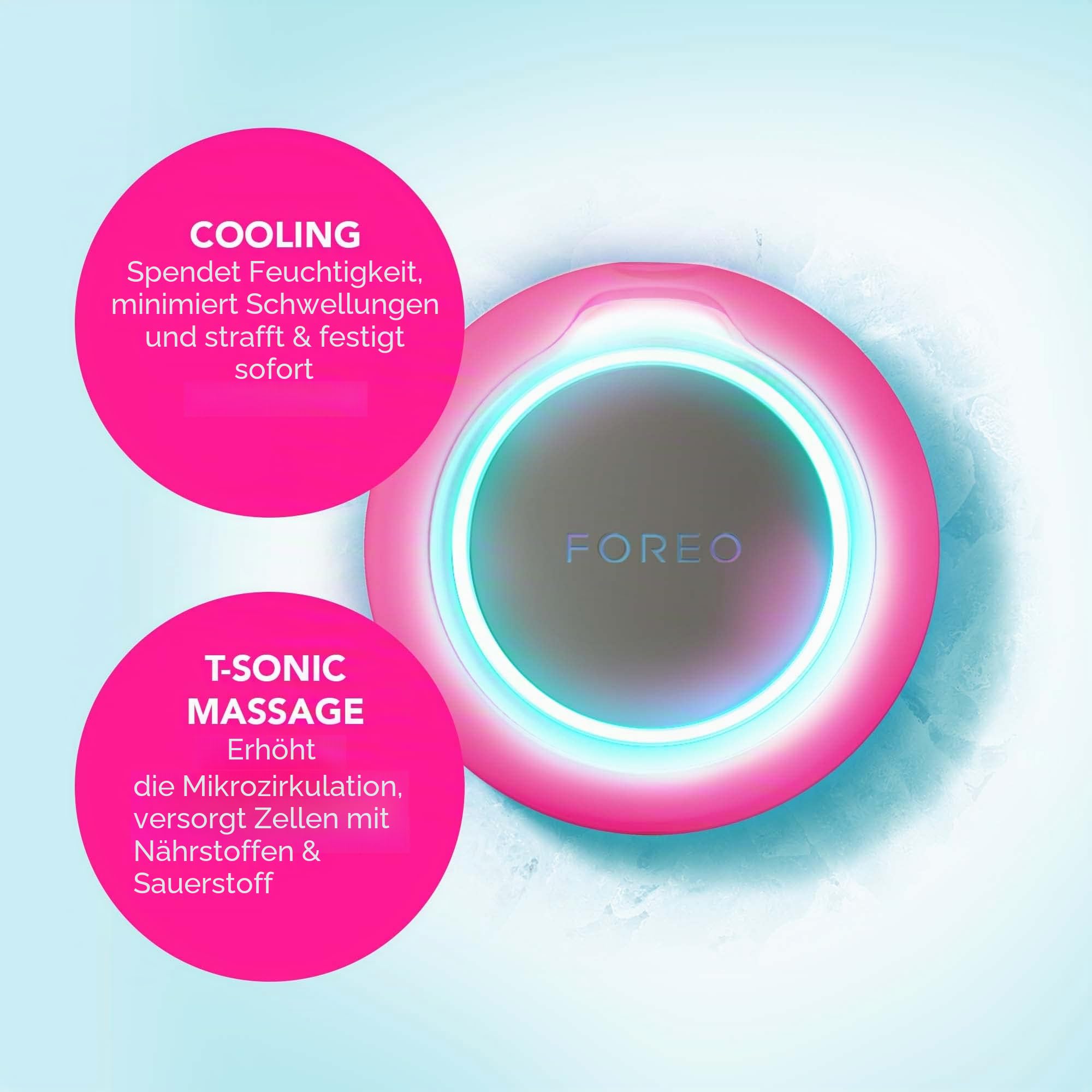Foreo Ufo Led-Gesichtsmaske, Rotlichttherapie-Gesichtspflege, Koreanische Kosmetik, Thermotherapie, Kryotherapie, Gesichtsmassagegerät, Feuchtigkeitsmaske, Erhöhte Apsorption Der Gesichtspflege