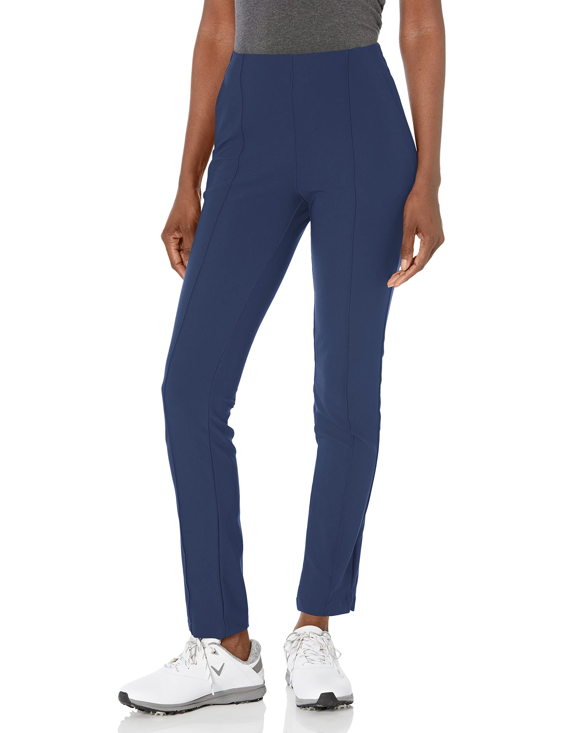 adidas Womens Pintuck Pull on Pants