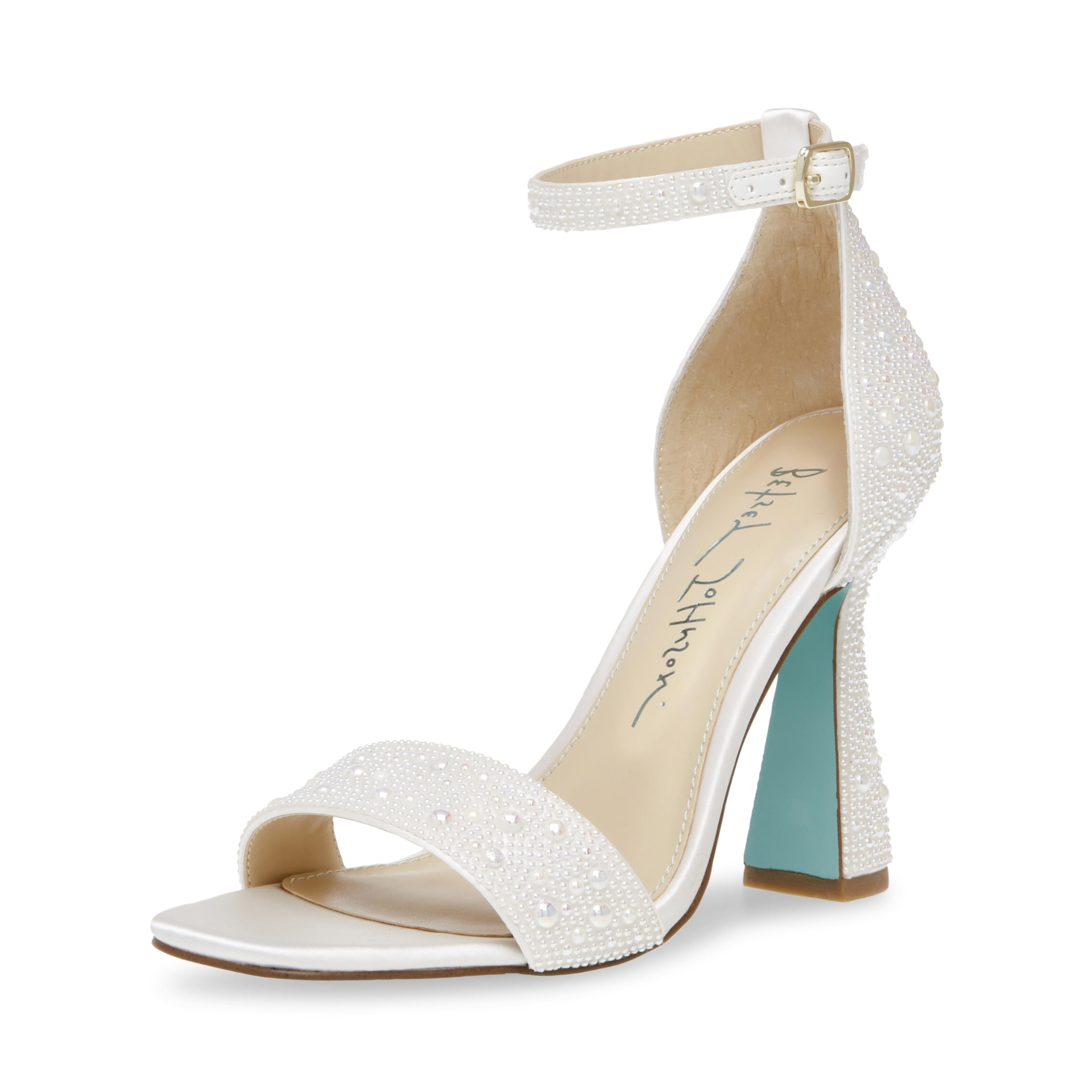 Betsey Johnson Women's Dani Embellished Heeled Sandals