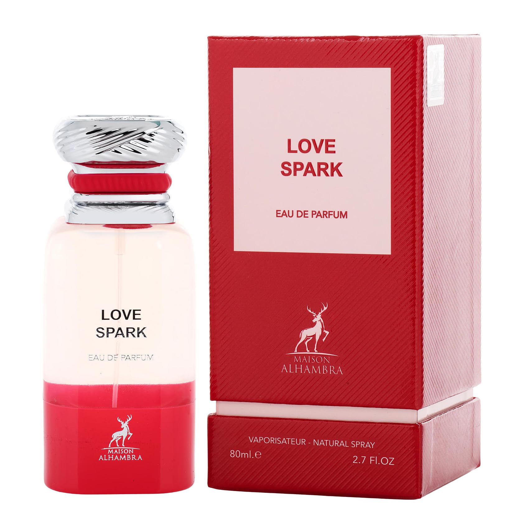 LOVE SPARK 香水 80ml Amazon.com : Maison Alhambra Love Spark – Fruity, Spicy, Floral