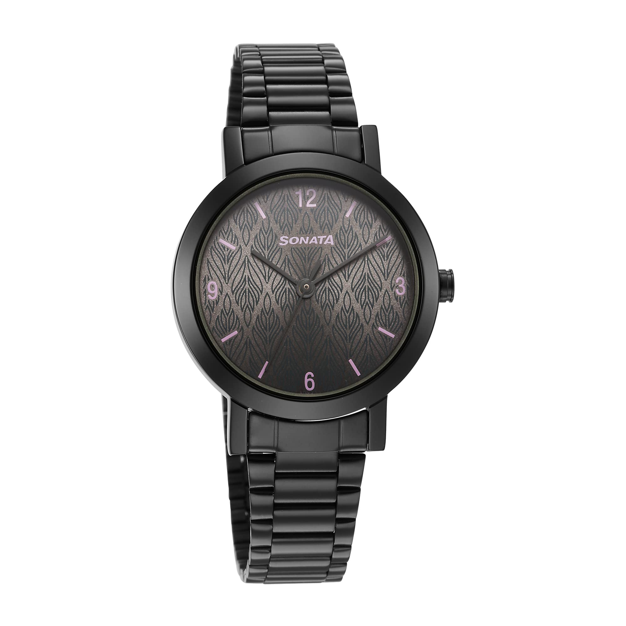 Sonata Ladies Essentials Grey Dial Stainless Steel Strap Watch for Women-NS8174NM01 (B0BLH4YT9Q) Amazon Price History, Amazon Price Tracker