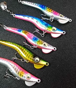 Surpriseルアー エビ型メタルジグ 38g 5個セット スピンテール付 ルアー サーフ 港 堤防 河口 海釣り 遠投 シーバス 青物 大人気商品 Surpriseルアー エビ型メタルジグ 38g 5個セット スピンテール付 ルアー サーフ 港 堤防 河口 海釣り 遠投 シーバス 青物 大人気商品