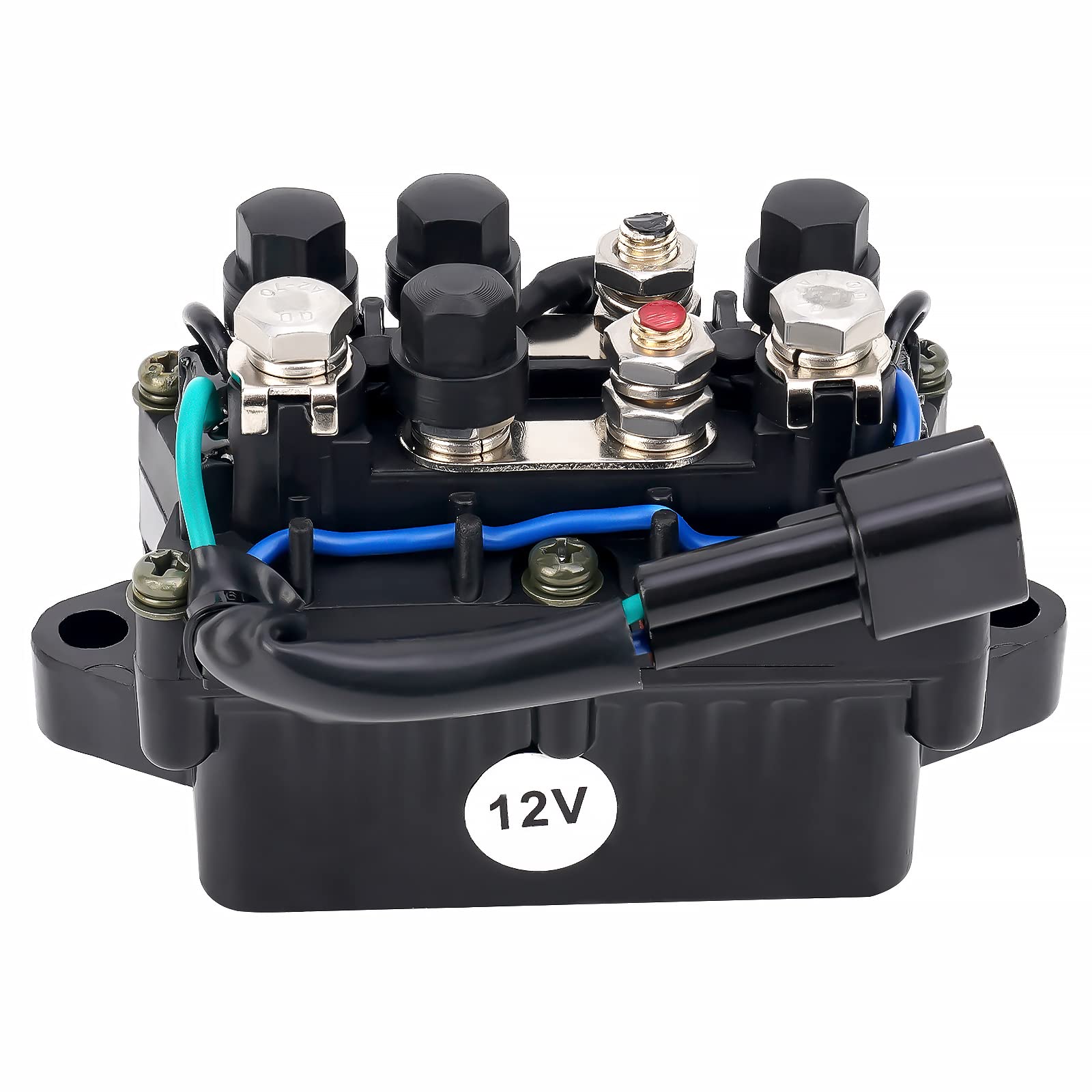 AHL - Ensemble de relais de moteur Relais de compensation hors-bord 63P-81950-00-00 Compatible avec Hors-bord Yamaha: 2006 und später: F200XA-011,F200XA-051,F200XB, F225TLR, F225XA, F225XA-051