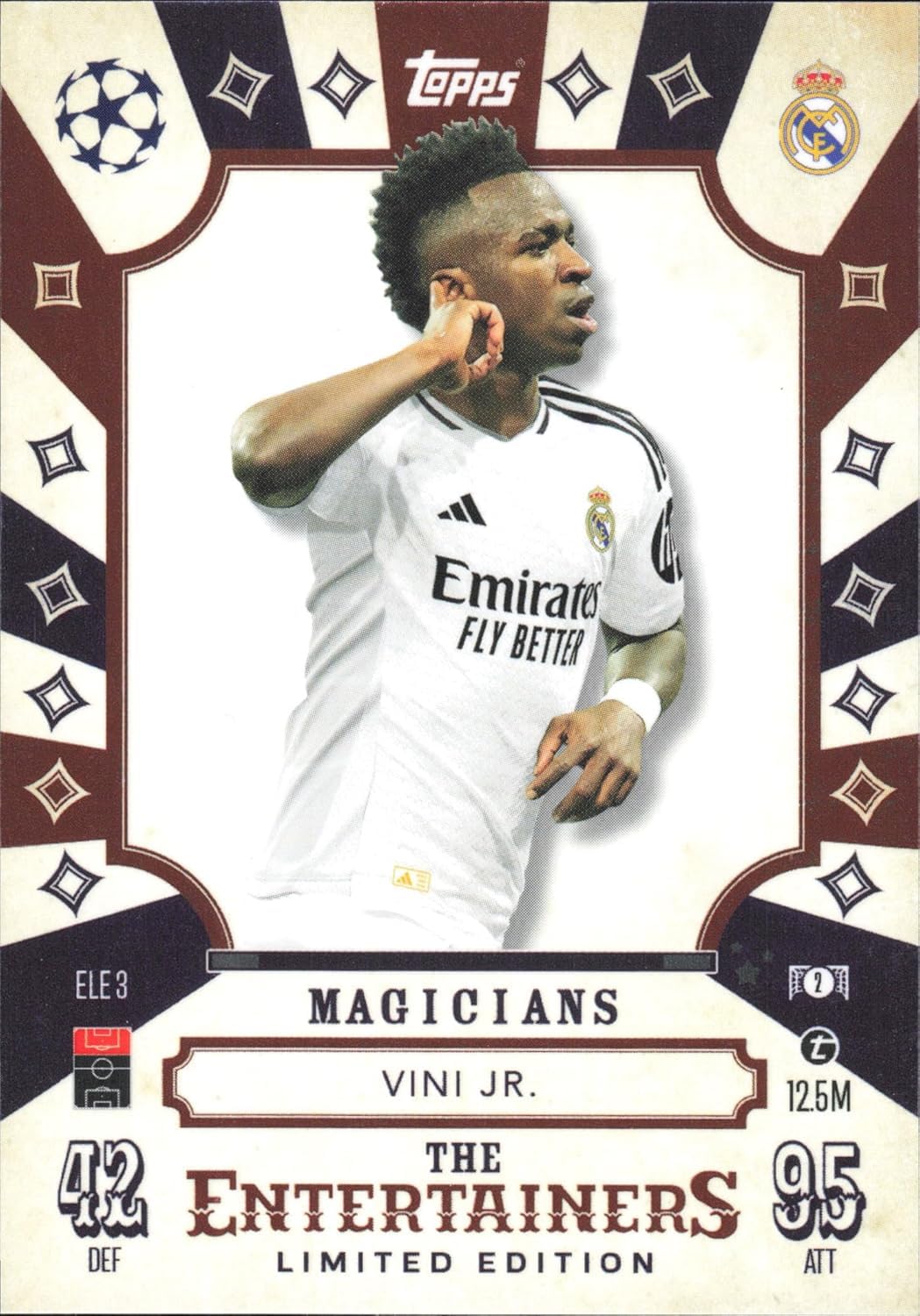 Match Attax 2024 2025 24/25 Limited Edition Trading Card(s) You Select (L to Z) (Vini JR. Magicians The Entertainers)