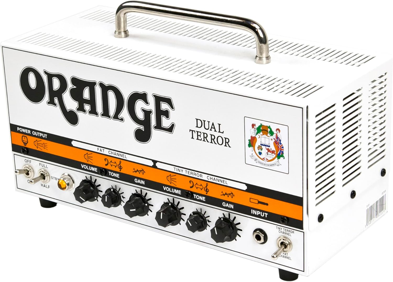 Orange Dual Terror Guitar Amp Head 30/15/7 Watts with Bag