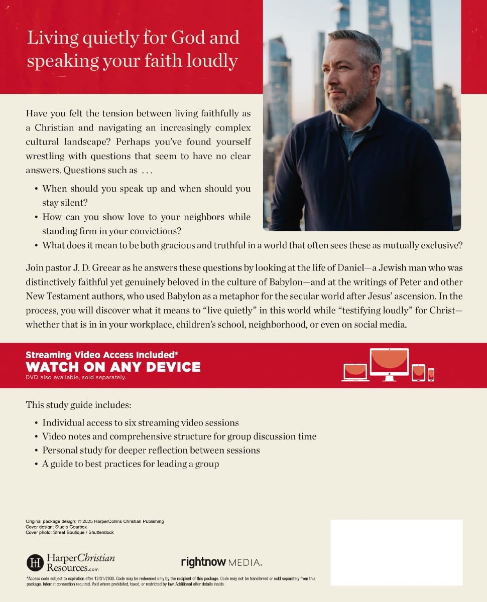 Everyday Revolutionary Bible Study Guide plus Streaming Video: How Daniel's Story and Peter's Example Help You Live as a Christian Today      Paperback – October 7, 2025
