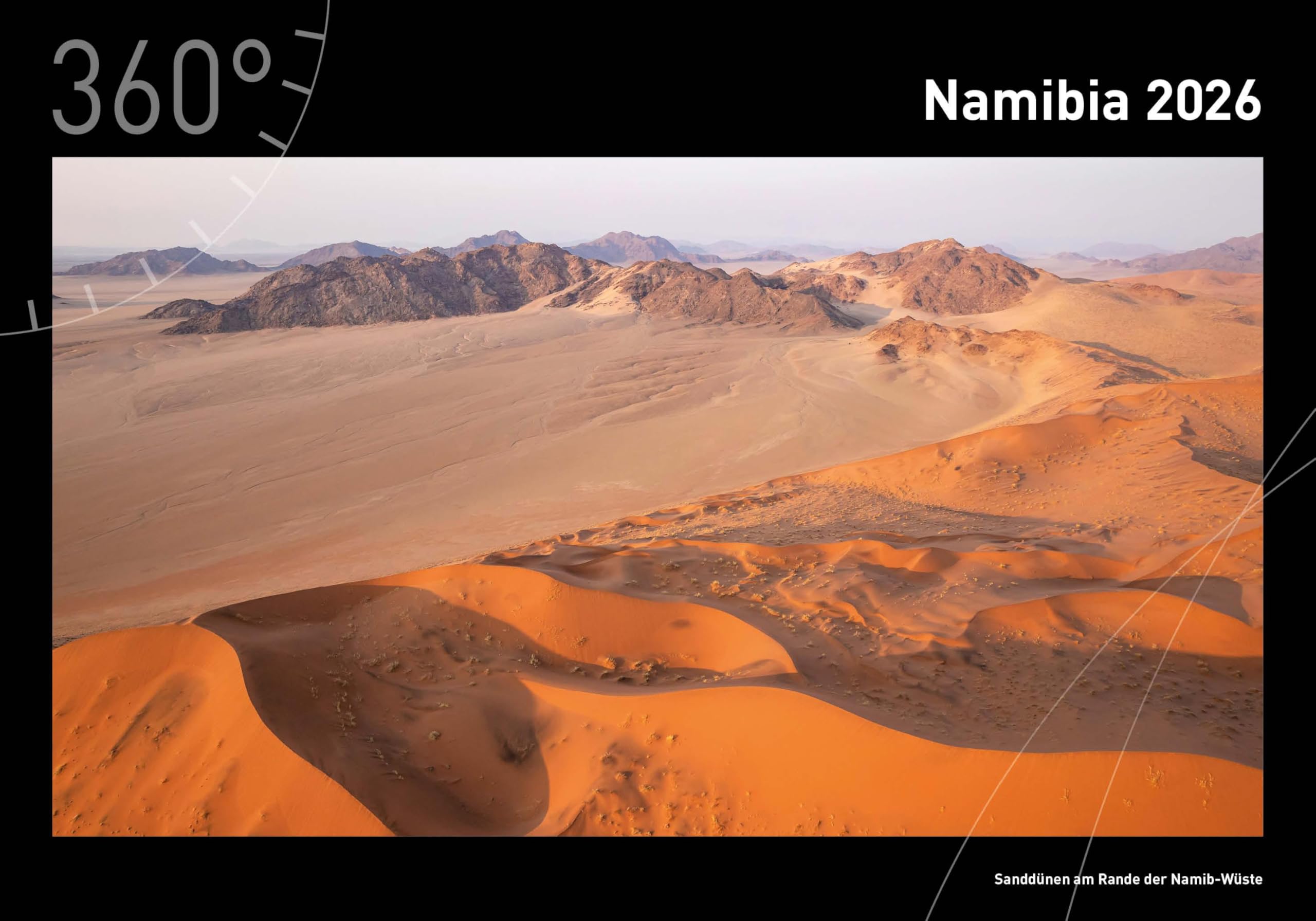 Namibia Premiumkalender 2026 (360° Premiumkalender 2026: Format 50 x 35 cm)