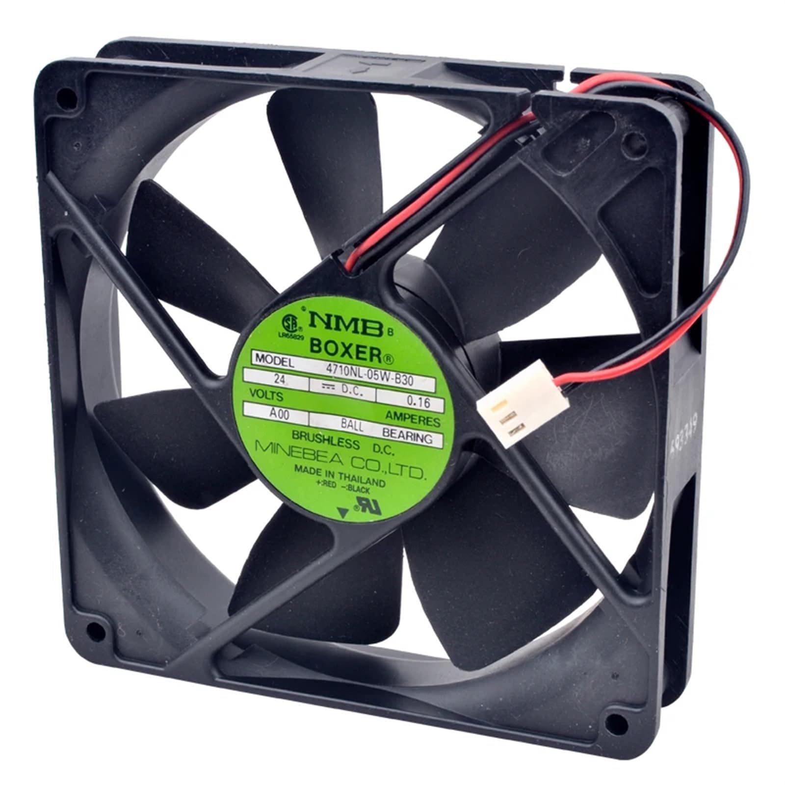 4710NL-05W-B30 Ventola da 12 cm 120 mm 120x120x25 mm DC24V 0,16 A Doppio cuscinetto a sfere Ventola di raffreddamento silenziosa for inverter
