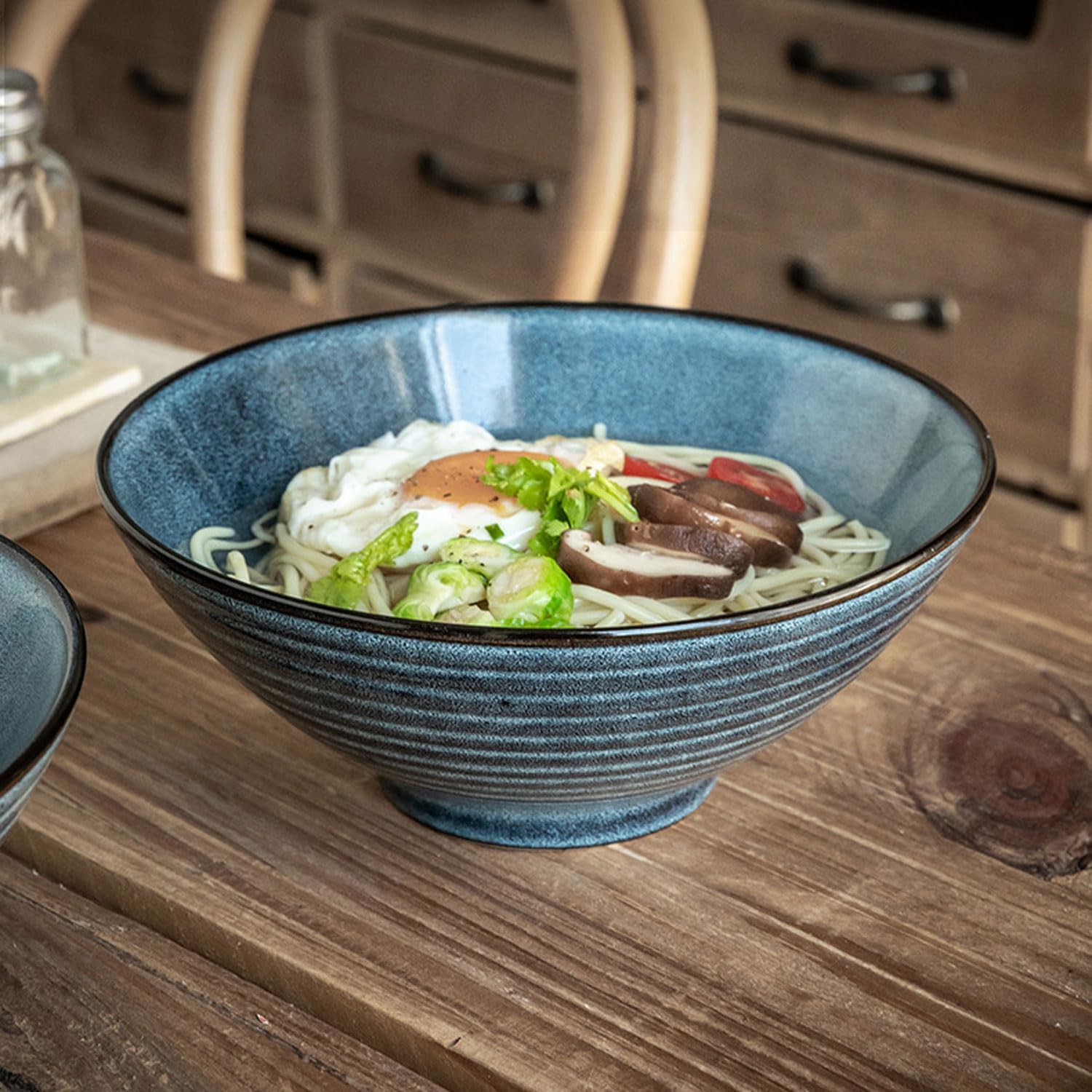 Ceraozmus Ramen Bowl Set Made of Ceramic Set of 8 - Image 4