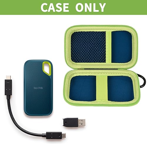 Miniatura 4 de Funda compatible con SanDisk 1TB 2TB 500GB 4TBpara SanDisk PRO Extreme Portable SSD, soporte externo de almacenamiento de disco duro de estado