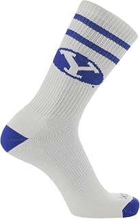TCK Vintage NCAA College Socks For Men and Women, Classic Soft Cotton Sock