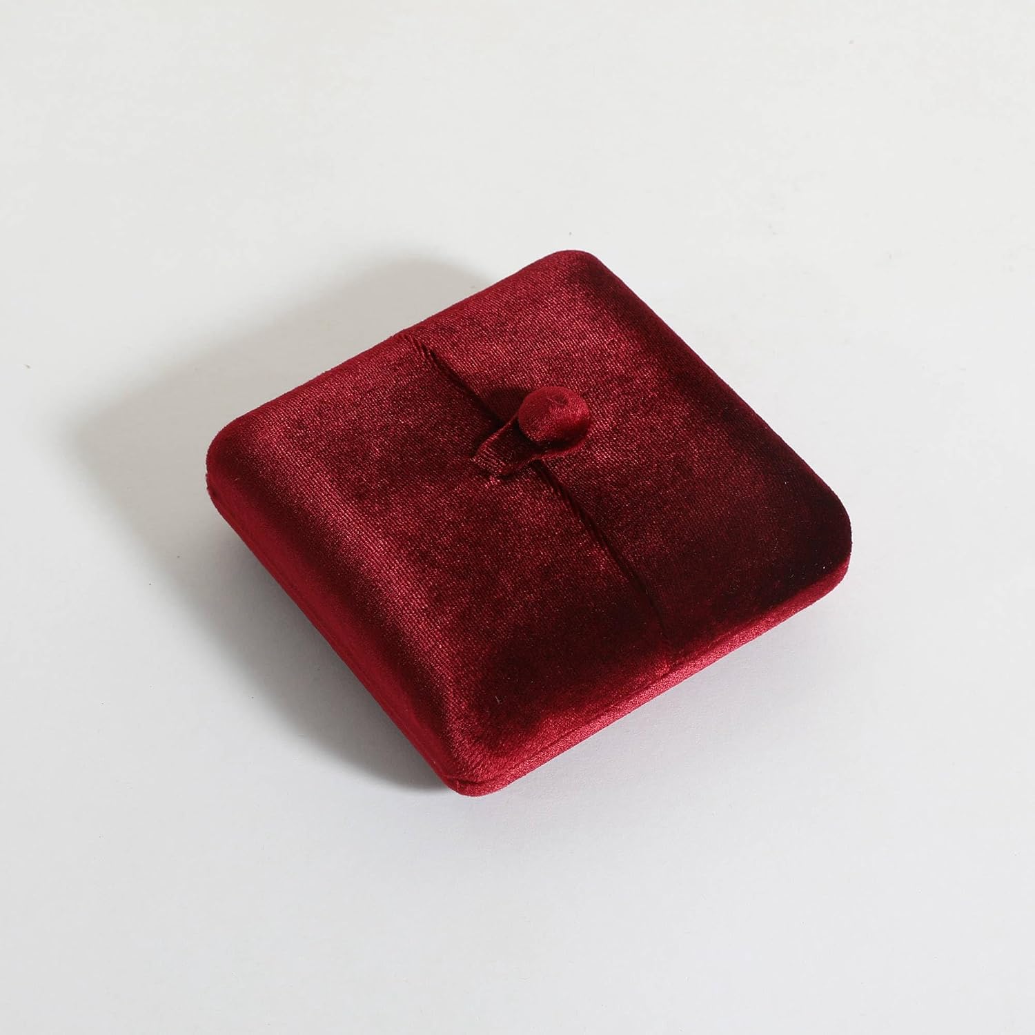 Red Velvet Jewelry Organizer Box, Soft Lined Jewelry Display Holder with Luxury Design, Elegant Jewelry Display Case for Women【Bracelet Storage, Red】