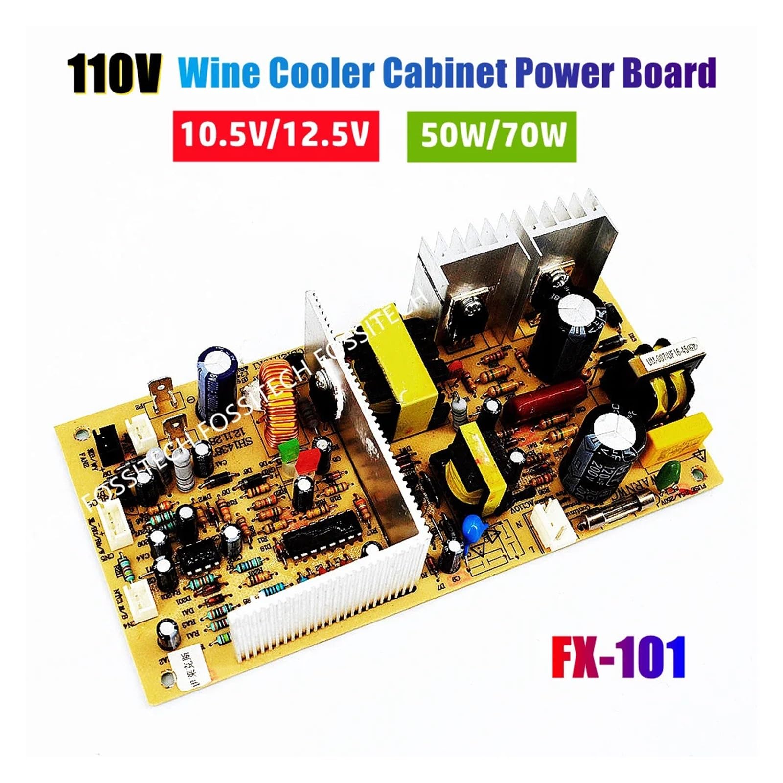 Carte de Commande de Cave à Vin FX-101 110V 10.5V 12.5V 50W 70W