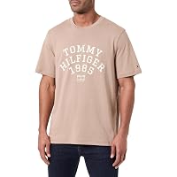 Tommy Hilfiger Uomo T-Shirt Maniche Corte Archive con Logo Grande