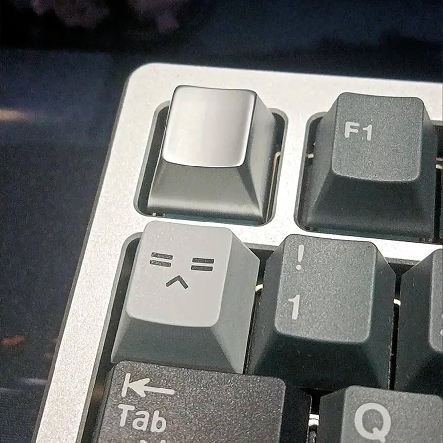 金属キーキャップ　ゲーミングキーボード メカニカルキーボード職人キーキャップ GAME OVERテーマ Enter