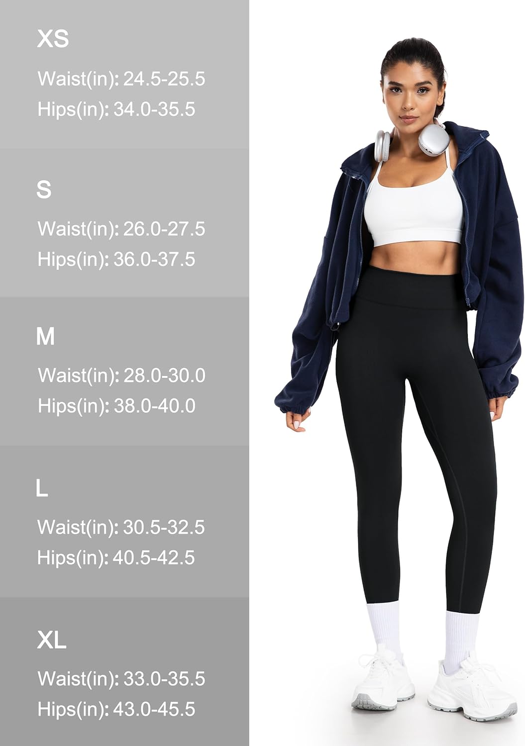 Tall Women's Workout Leggings 32"/34"/36" Inseam Seamless High Waist Tummy Control Scrunch Gym Athletic Yoga Pants - Image 6