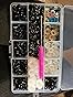 CoKeeSun 100pcs Yeux De Sécurité Et Nez De Sécurité, 7 Couleurs Yeux De Securite Paillettes En Plastique, 12-26mm Yeux Nontissés Avec Rondelles Pour DIY Crochet Amigurumis Poupée D'animaux En Peluche