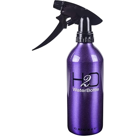 Cricket H2O Water Spray Bottle 13.5oz - Sparkle Purple
