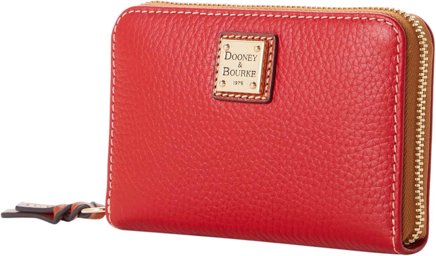 Dooney & Bourke Pebble Grain Medium Zip Around Wallet