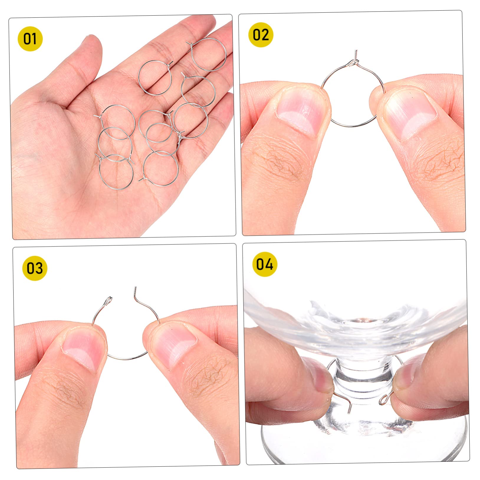 VILLCASE Kit De Fabrication De Bijoux Pour Débutants 3 Ensembles 200 Pièces X 3 Outils Pour Boucles Doreilles Créoles Fournitures Dartisanat