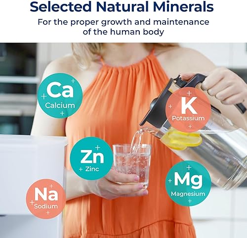 Miniatura 7 de Bluevua Filtros de remineralización de doble paquete, juego de un año para RO100ROPOT, alcalinos para filtro de ósmosis inversa, remineralizar y