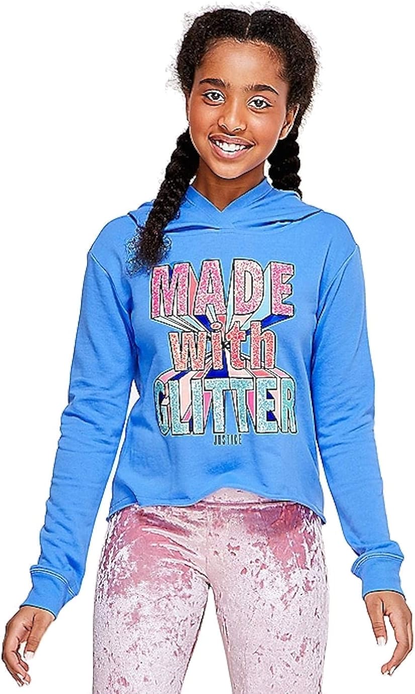 justice girls hoodie