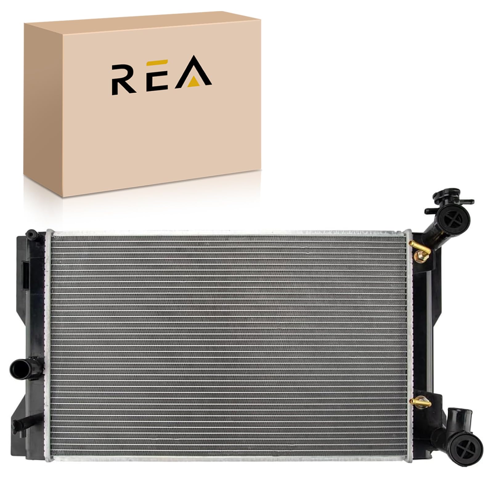 Radiator Assembly Aluminum Core Compatible with 09-10 Pontiac Vibe Toyota Corolla 09-13 Matrix 2.4L AT MT CU13049 TO3010324