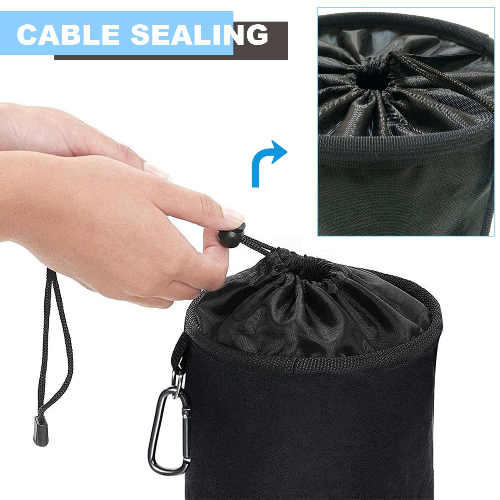 Wäscheklammer Beutel Mit Zugkordel - Aufbewahrung Für Bis Zu 150 Klammern