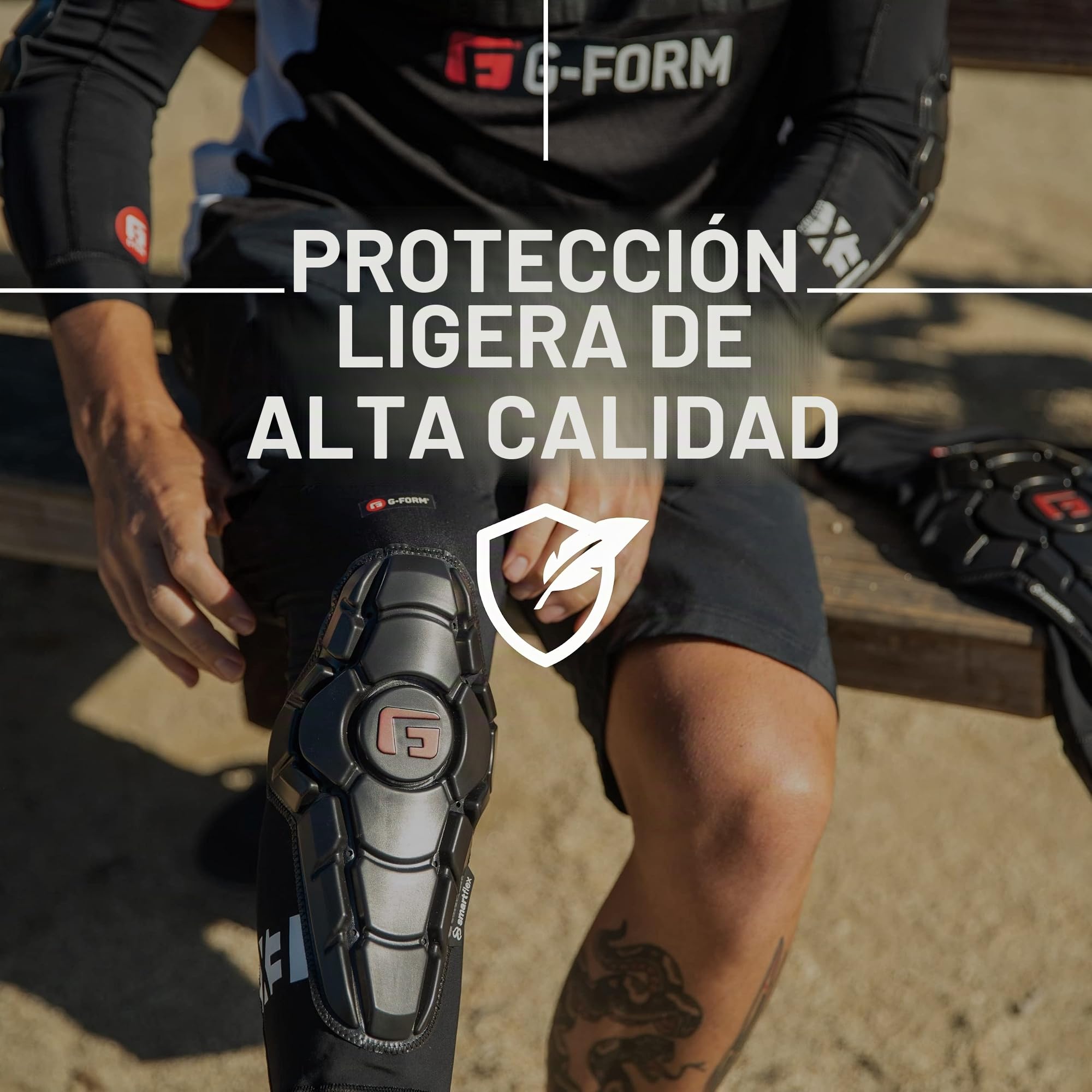 G-Form Youth PRO-x3 Knee Guard - Rodillera unisex para adulto