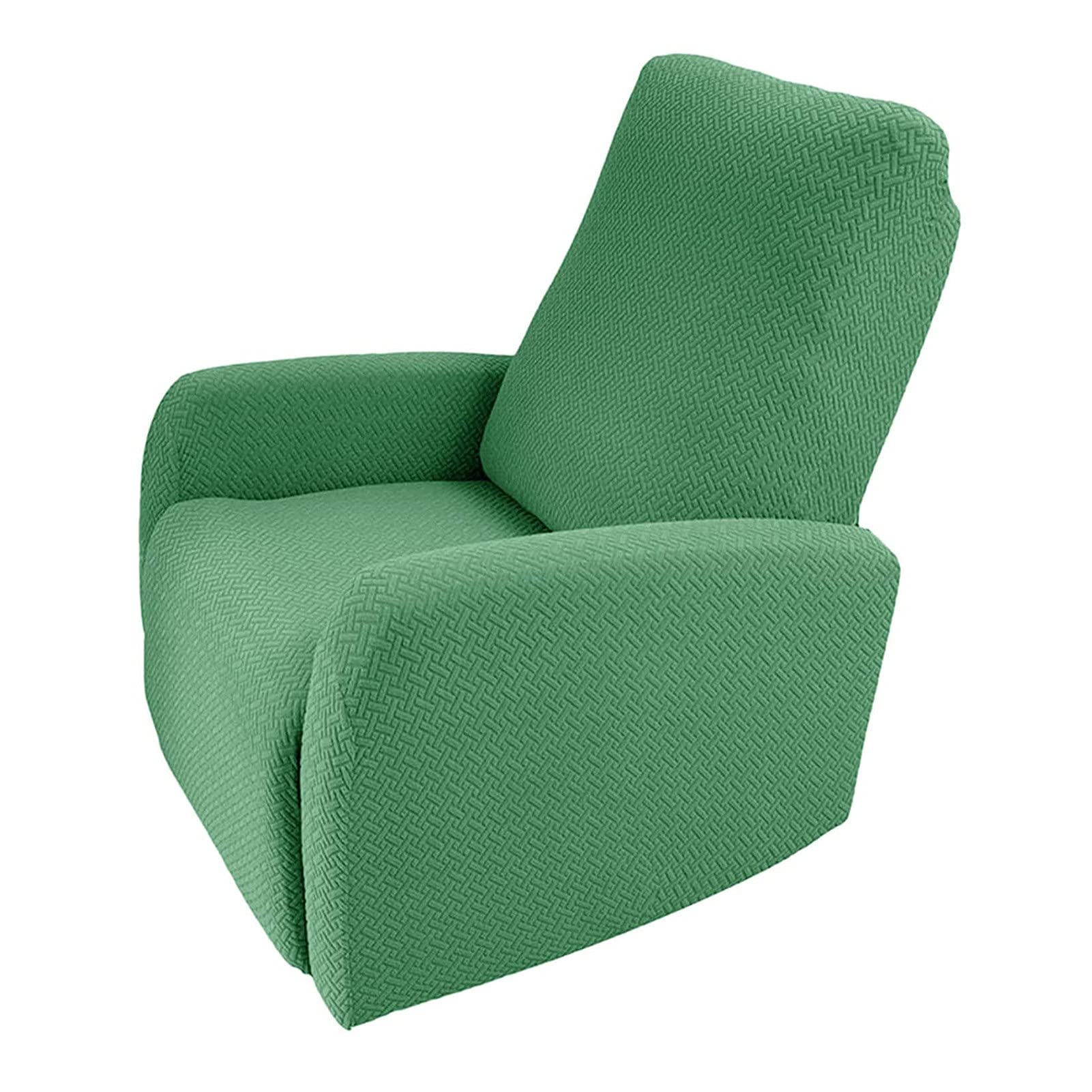 Housse de canapé sans accoudoirs blanche taille S en tissu élastique universel
