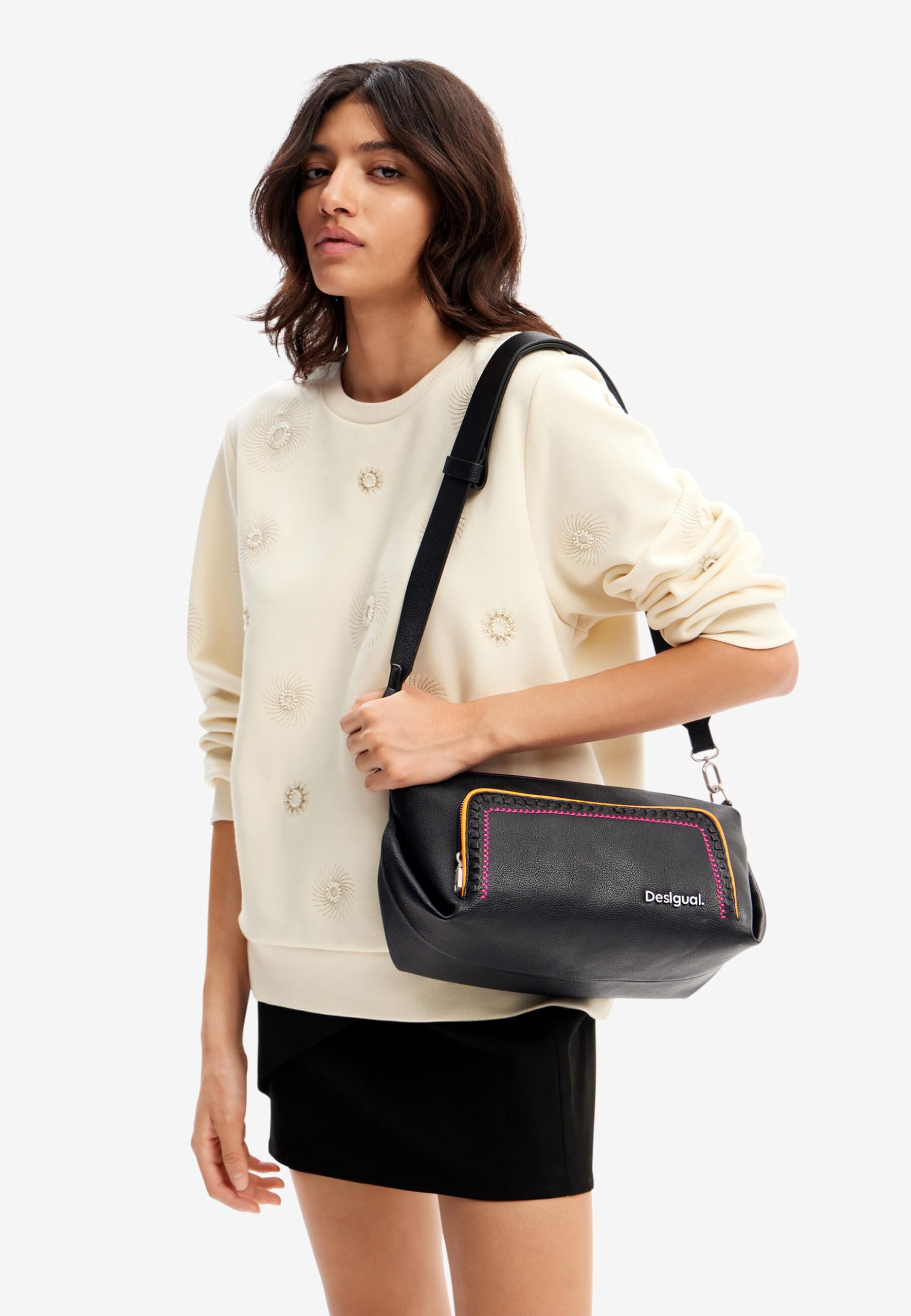 Desigual - Bag_prime Urus Maxi, Accessori in poliuretano Donna