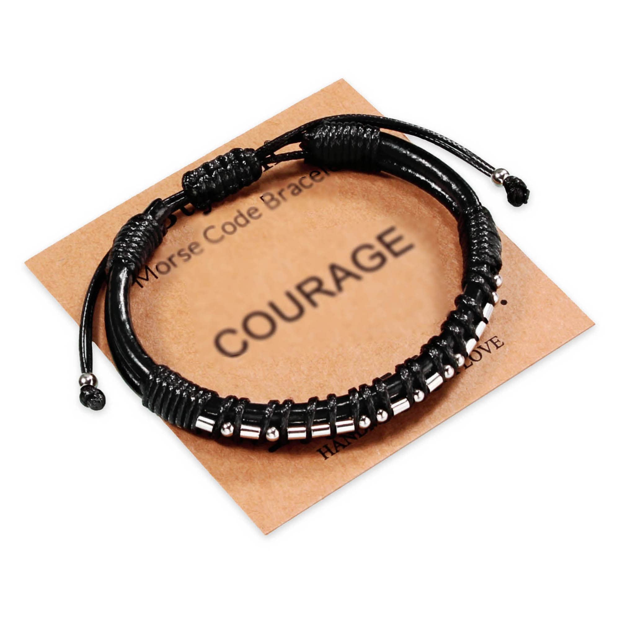 Btysun Morse Code Bracelet