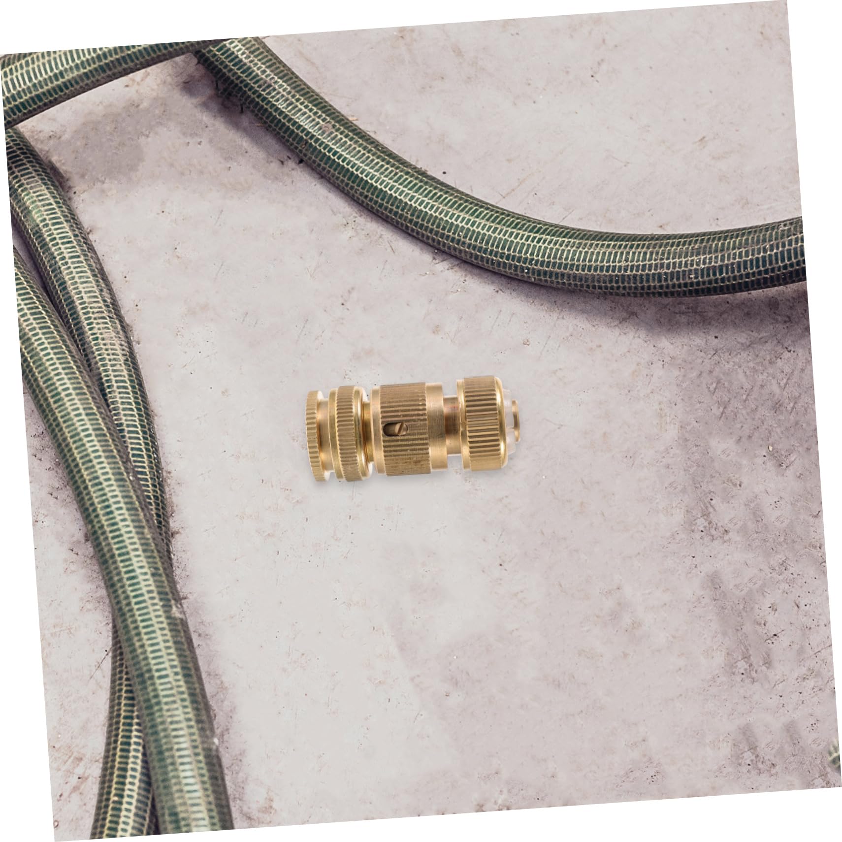 ULTECHNOVO 4 Paia Raccordo Rapido per Tubo da Giardino Connettore Sostitutivo per Tubo Flessibile Facile Installazione per Irrigazione e Lavaggio Auto