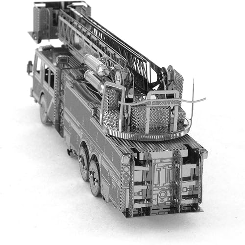 Miniatura 3 de Metal Earth Kit de modelo de metal 3D para camión de bomberos