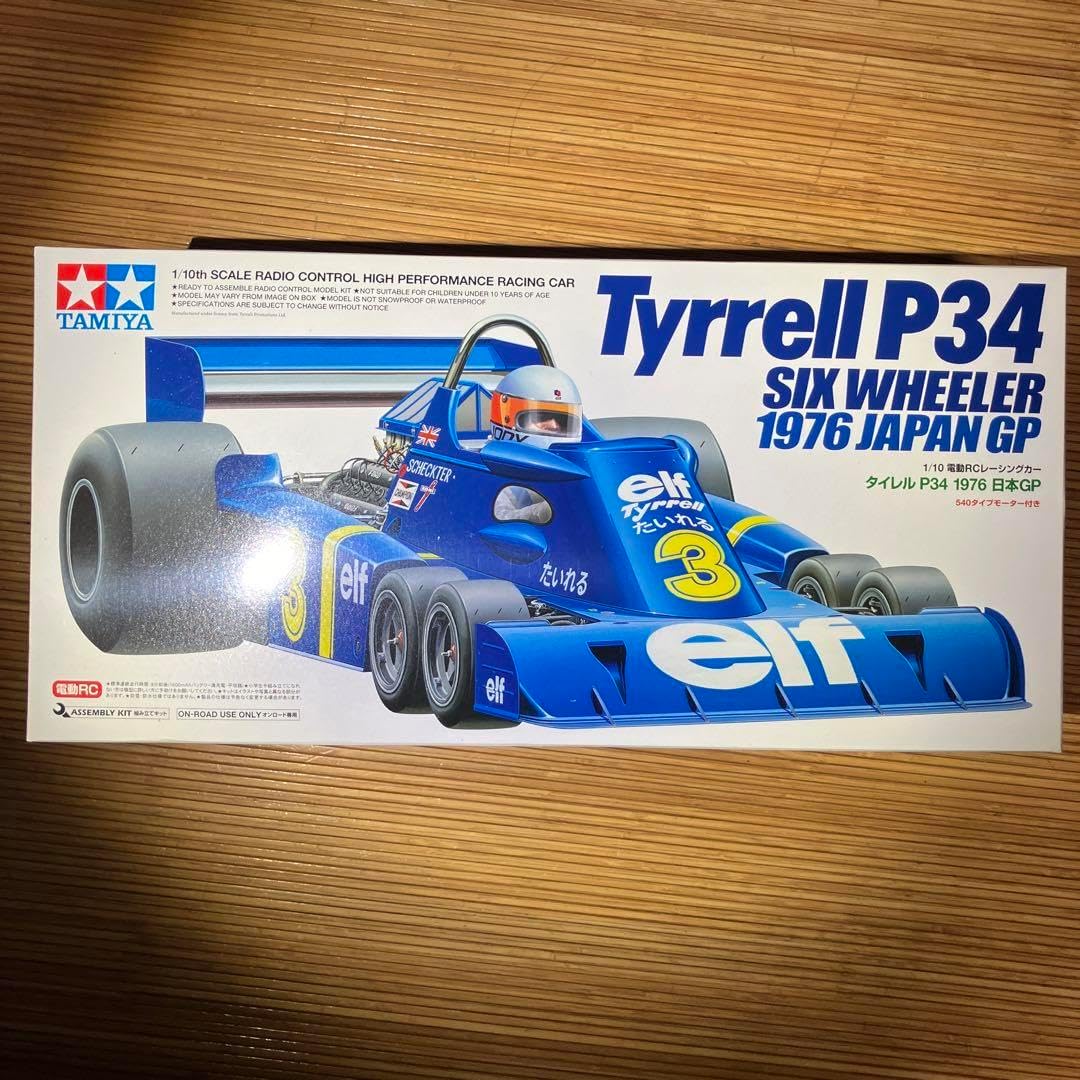 タミヤ1/10タイレルP34 ラジコン 当時物 検索f103 f104 タミヤ