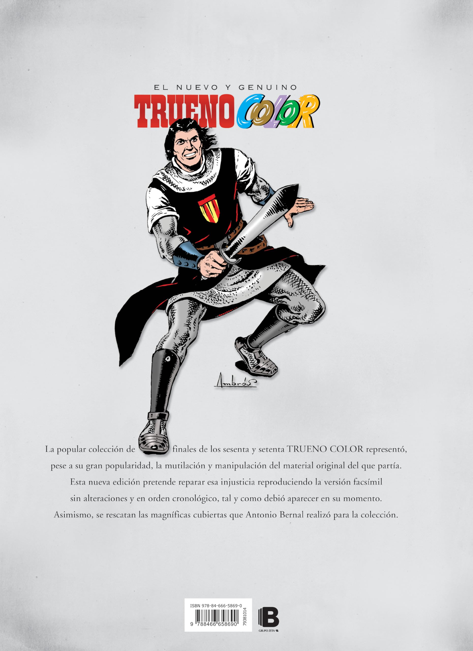 Trueno Color 14 - ¡El maremoto! Y otras aventuras de El Capitán Trueno (Bruguera Clásica)