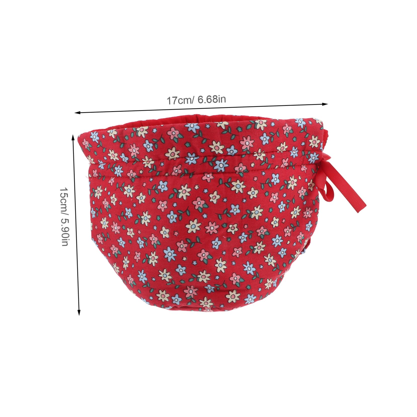 ABOOFAN Tea Cozy Handmade Cloth Kettle Cover Teapot Warmer Tea Water Kettle Cover Cork Cotton Printed Fabric