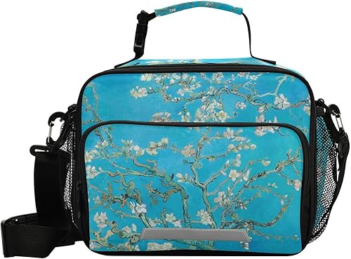 Linda bolsa de almuerzo para niños, lonchera organizadora de doble aislamiento, resistente al agua y reutilizable, bolsa de comida para