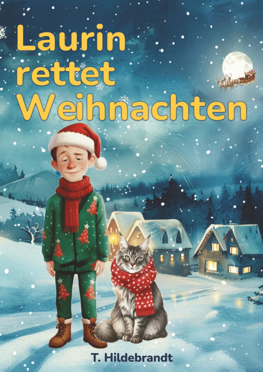 Laurin rettet Weihnachten: Eine magische Weihnachtsgeschichte über Mut, Freundschaft und die Kraft, an sich selbst zu glauben. (Meine Weihnachtsgeschichte – personalisiertes Kinderbuch mit Namen)