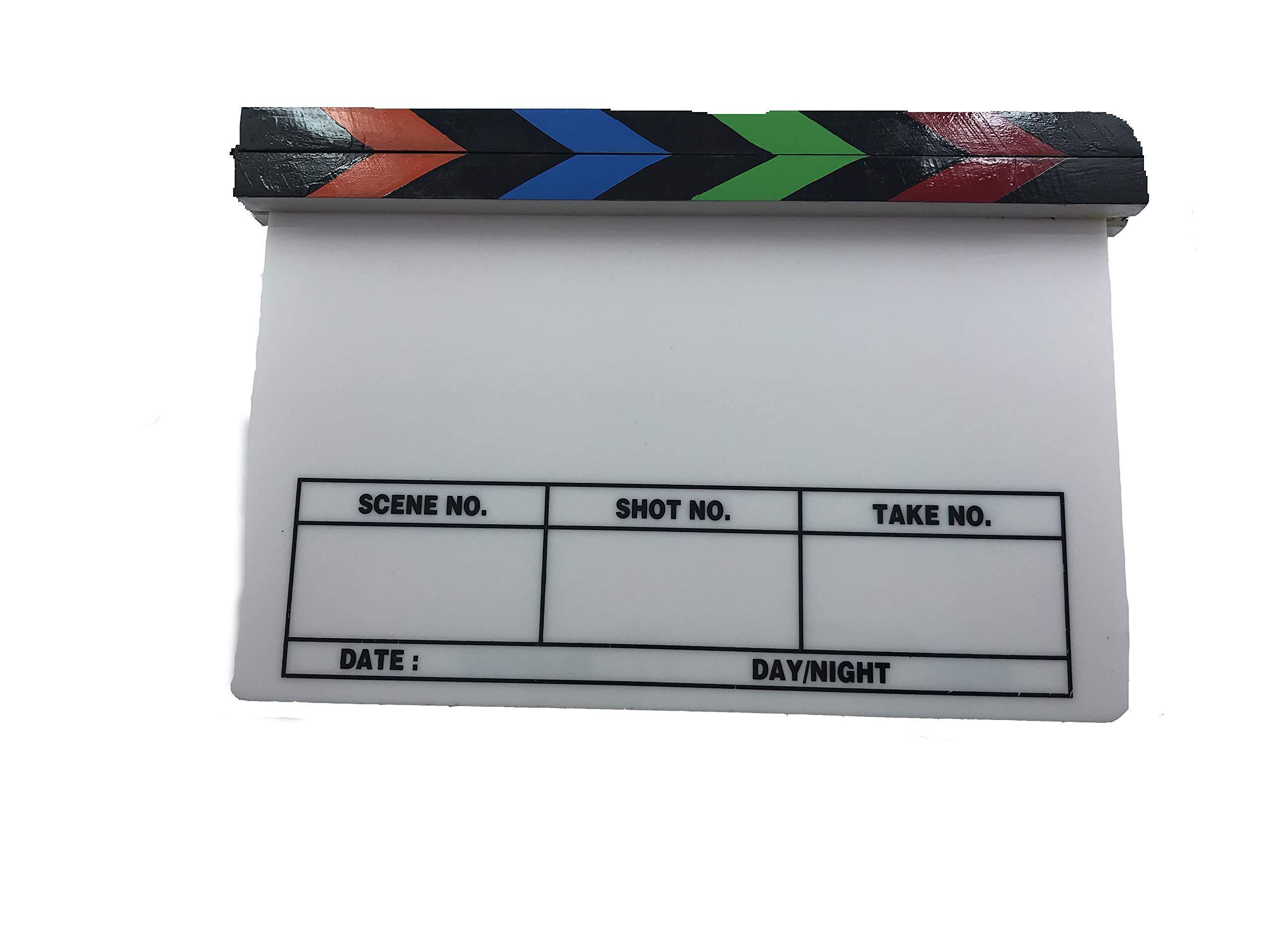 Movie Director CLAP Board Clapper Clapboard Action Board Black-picture-10