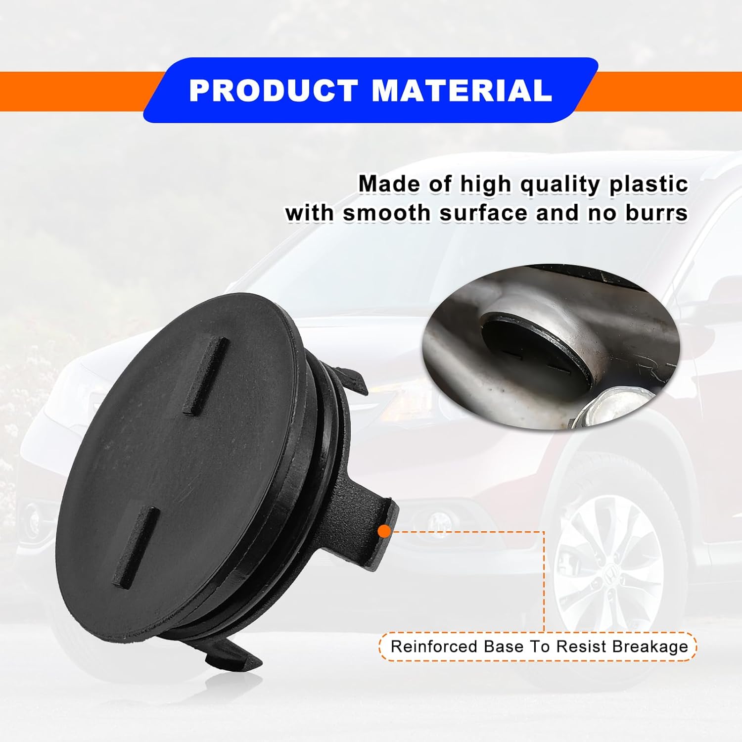 Cylinder Head Cam Plug Compatible with Honda Cr-v Civic Cam Plug Cap Replace 12513-P72-003