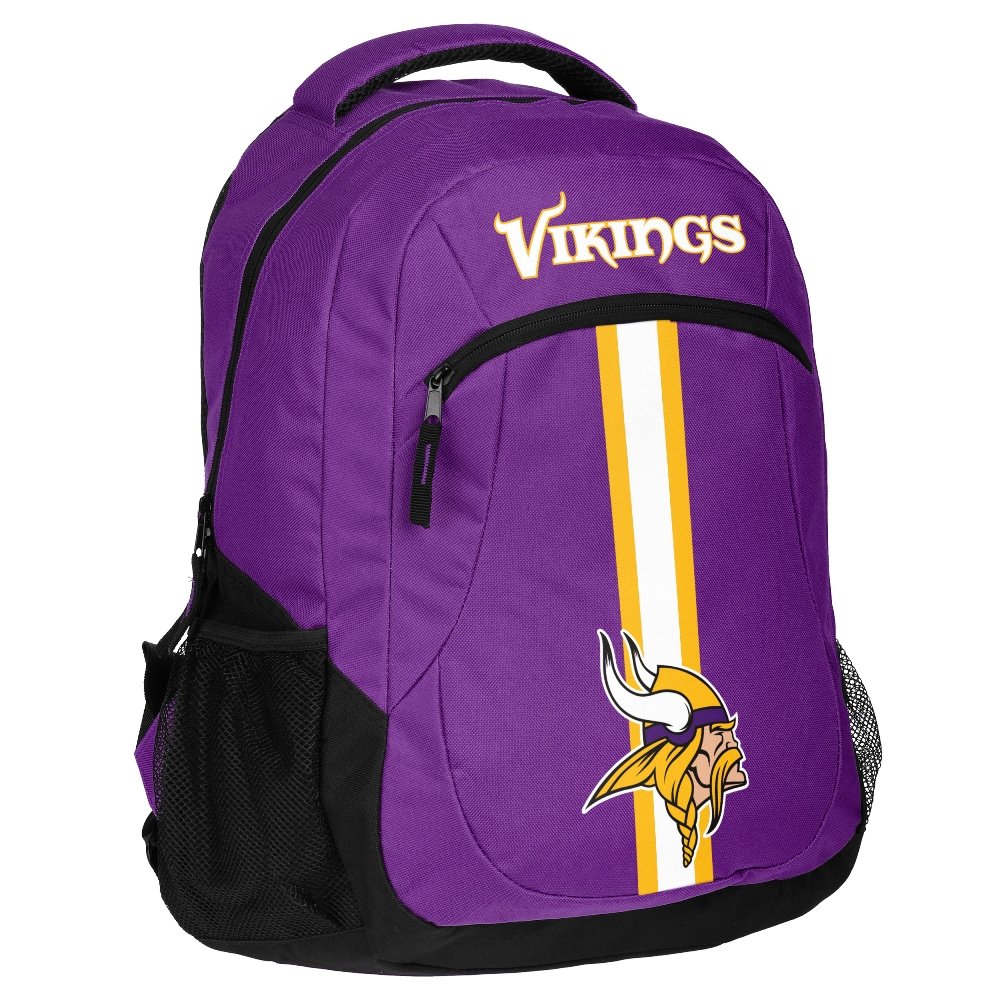 FOCO Minnesota Vikings NFL Action Backpack