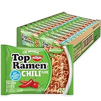Vista 7 de Nissin Top Ramen - Sopa de fideos, salsa de soja, 3 onzas (paquete de 24)