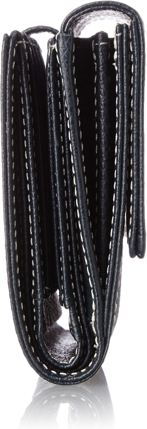 キタムラ 長財布 キズが目立ちにくい型押し PH0450 ダークブルー