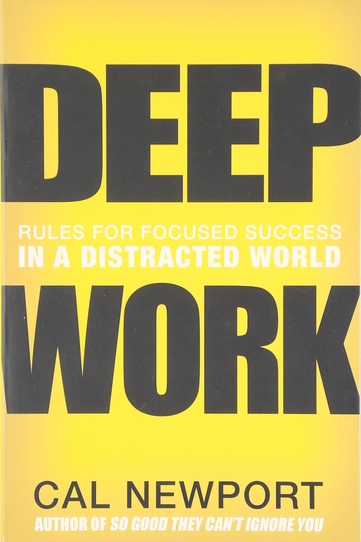 【初版帯付・美品】DEEP WORK 大事なことに集中する DEEP WORK 大事なことに集中する - メルカリ