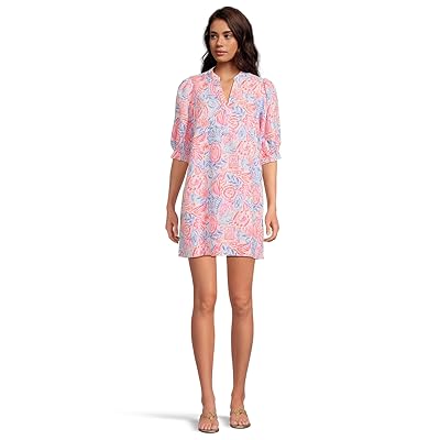 Lilly Pulitzer Mialeigh Elbow Sleeve Linen Women
