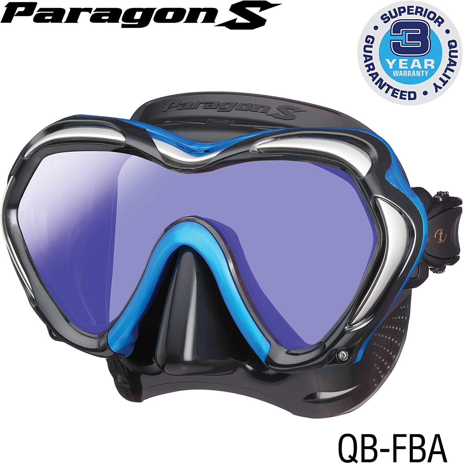 Tusa M1007S Paragon S Mask Black/Energy Green, Gafas Bucear