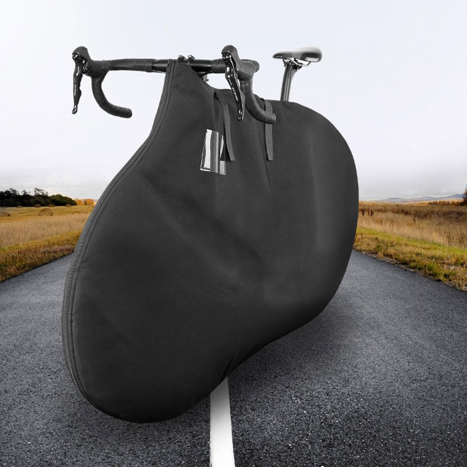 Fahrradreisetasche, Fahrradabdeckung, Schützende, Leichte Fahrradtransporttasche, Fahrradträgertasche für Den Transport auf Reisen