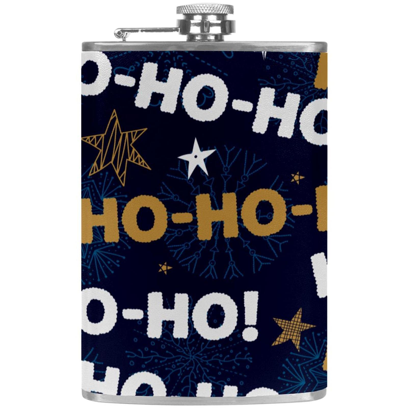 Petite flasque de Noël Ho-Ho-Ho cadeau original mixte