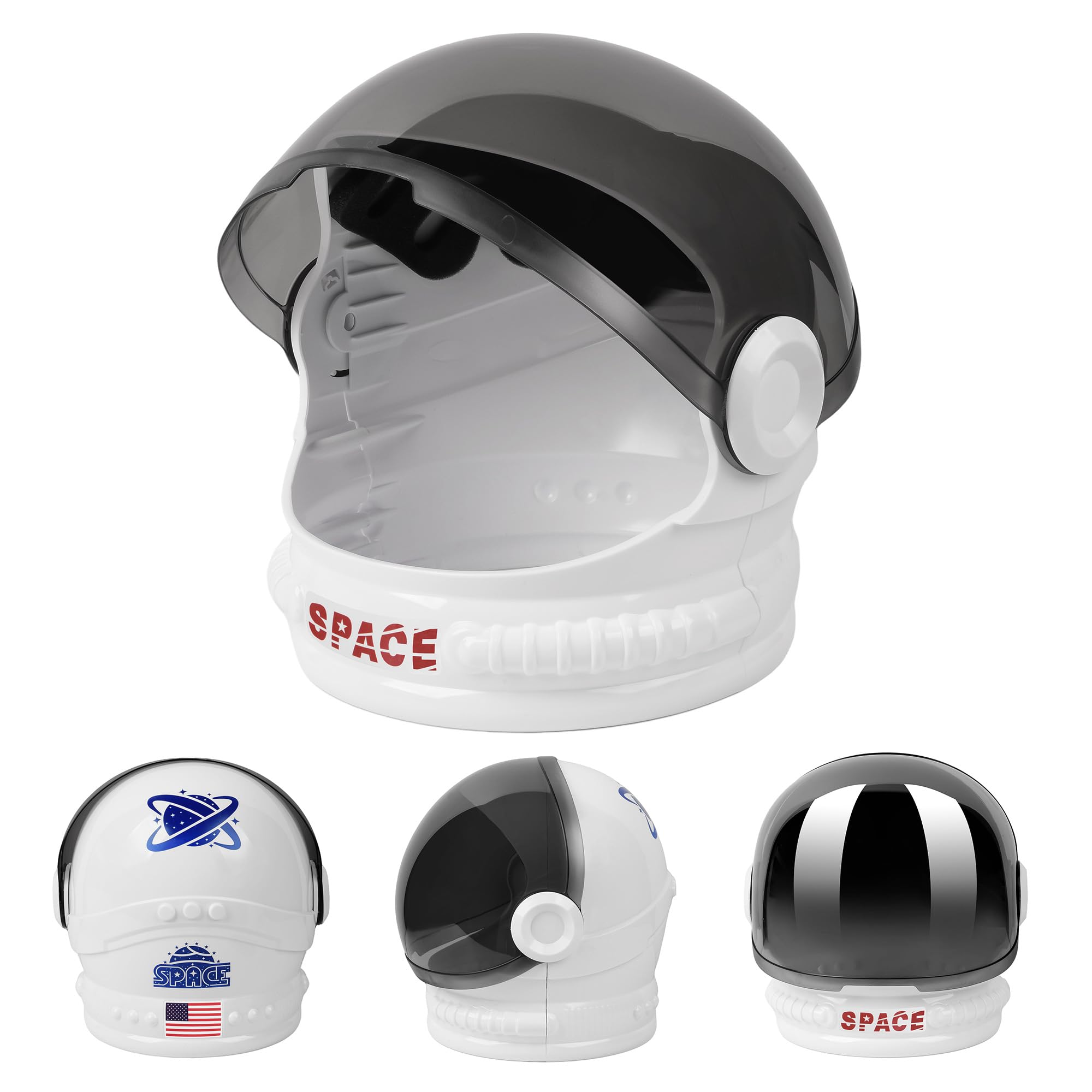 ReliBeauty Disfraz Astronauta Niño:Con casco de astronauta, para niños y niñas